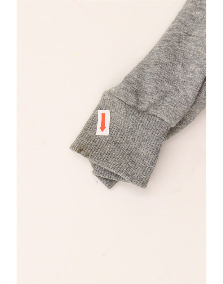 PUMA Mens Graphic Hoodie Jumper Large Grey Cotton Vintage Puma and Second-Hand Puma from Messina Hembry 