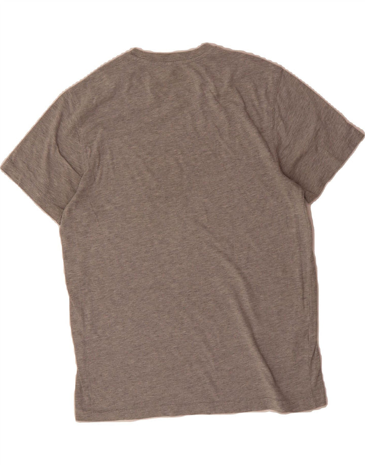 EDDIE BAUER Mens Graphic T-Shirt Top Medium Grey Cotton Vintage Eddie Bauer and Second-Hand Eddie Bauer from Messina Hembry 