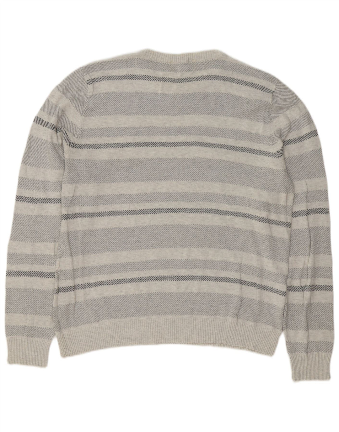 Marks & Spencer Pull à col rond bleu Harbour pour homme, grand gris