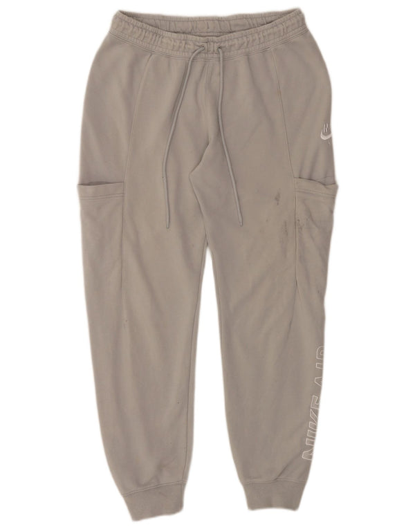 Nike Pantalon de survêtement pour femme en coton gris moyen UK 44