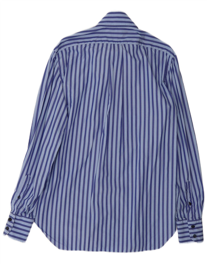 Barba Chemise Femme Taille 40 15 Bleu Moyen Rayé