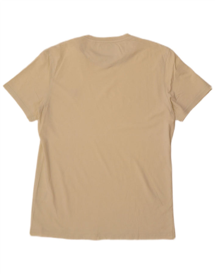 Lyle & Scott T-Shirt Homme Haut Large Coton Beige