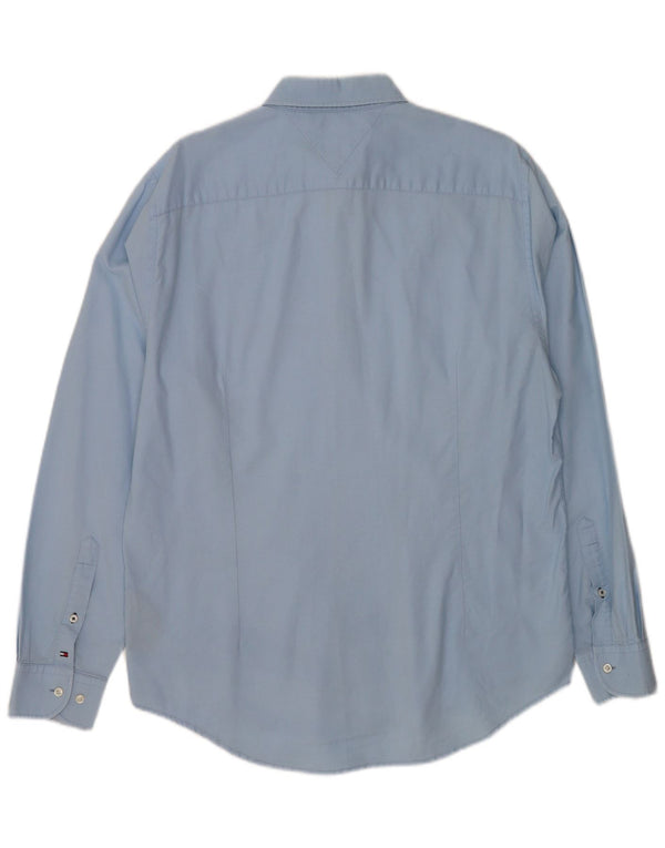 Tommy Hilfiger Chemise New York Fit Homme Bleu Coton