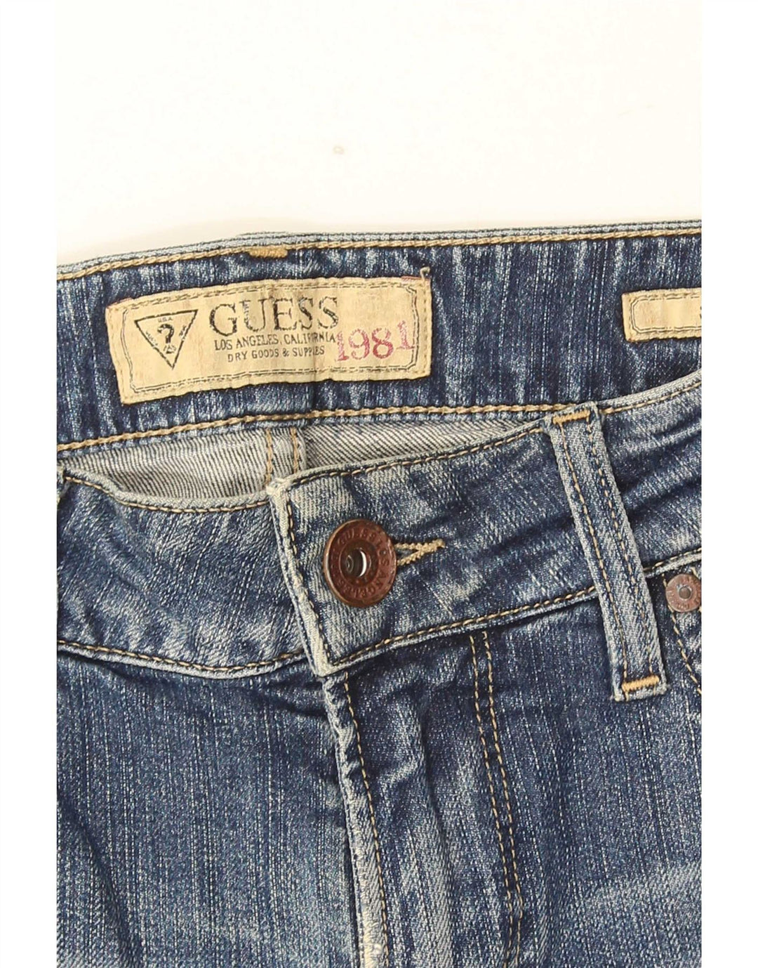 Guess Jean Slim Homme W30 L32 Bleu