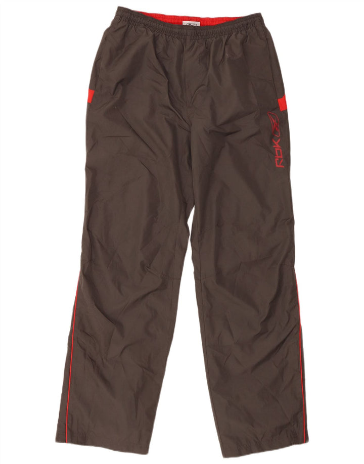 REEBOK Pantalon de Survêtement Graphique Homme Petit Gris Polyester