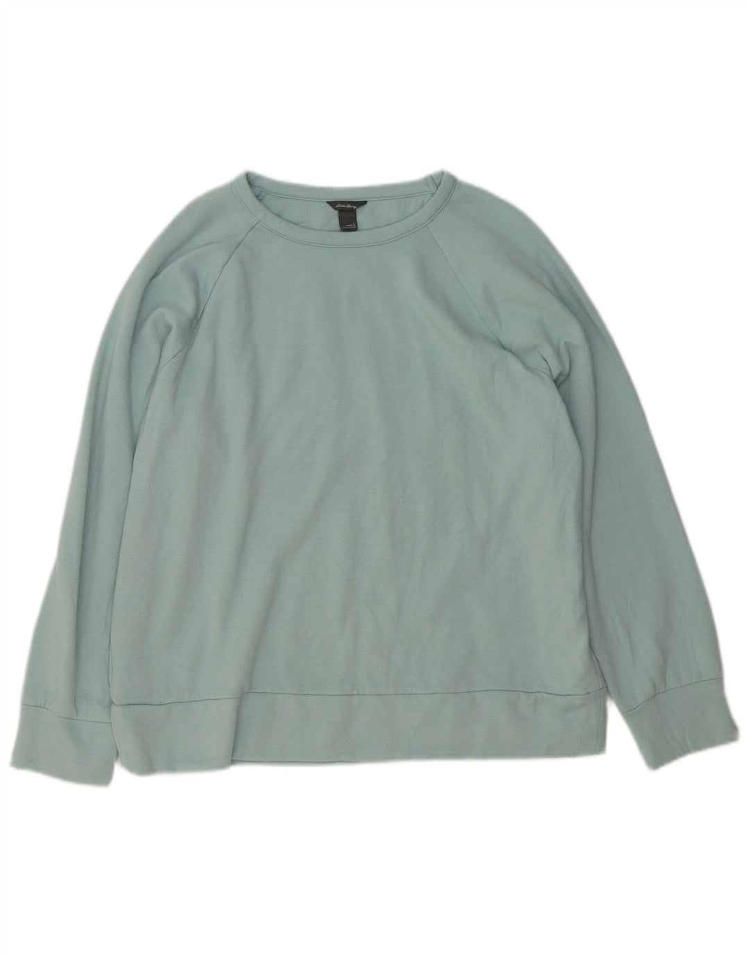 Eddie Bauer Sweat-shirt pour femme UK 16 Grand Bleu Polyester