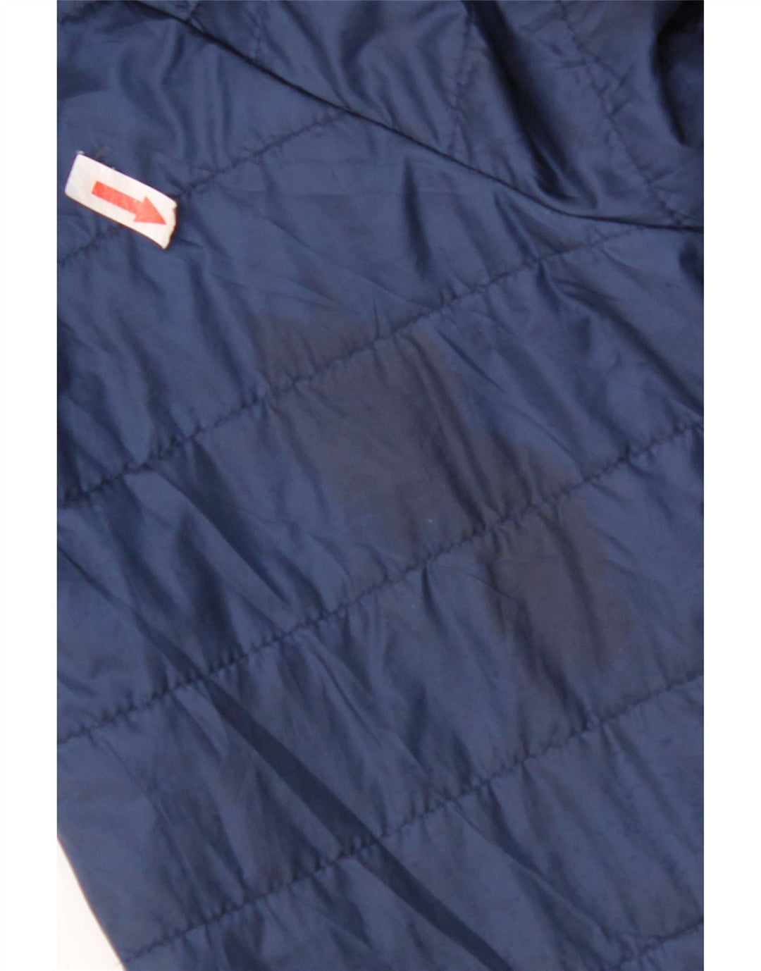 Umbro Veste matelassée à capuche pour homme UK 40 Large Bleu marine Polyester