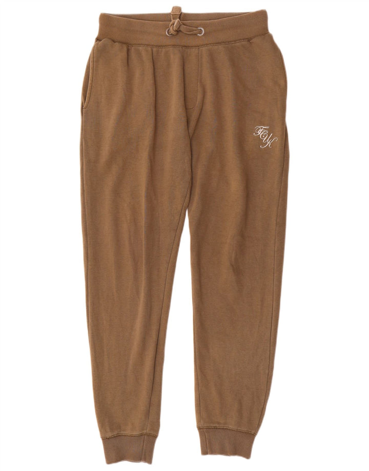 French Connection Pantalon de Survêtement Joggers Homme Kaki Moyen Coton
