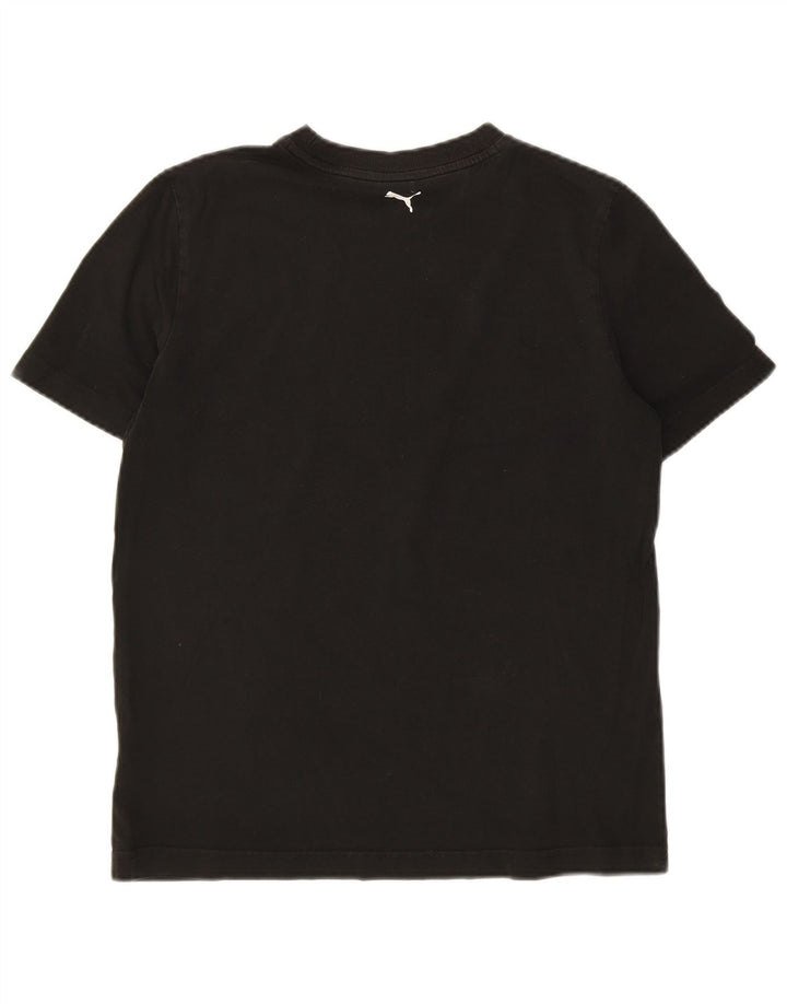 Puma T-Shirt Graphique Garçon 15-16 ans Noir