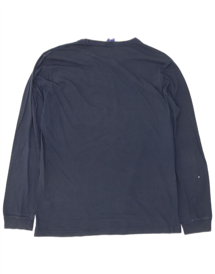 Champion Haut graphique à manches longues pour hommes, grand bleu marine