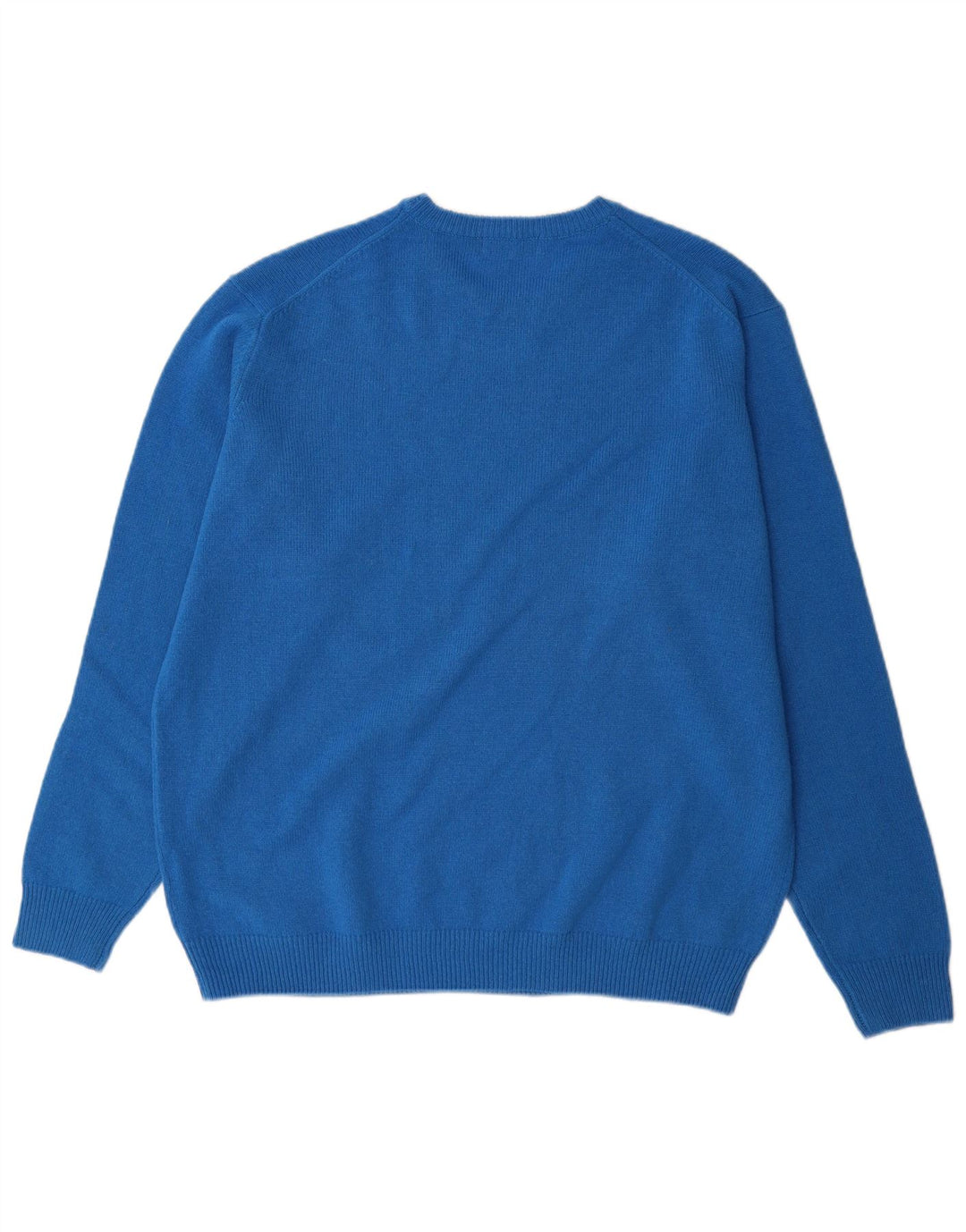 James Pringle Pull à col rond pour homme XL en laine bleue