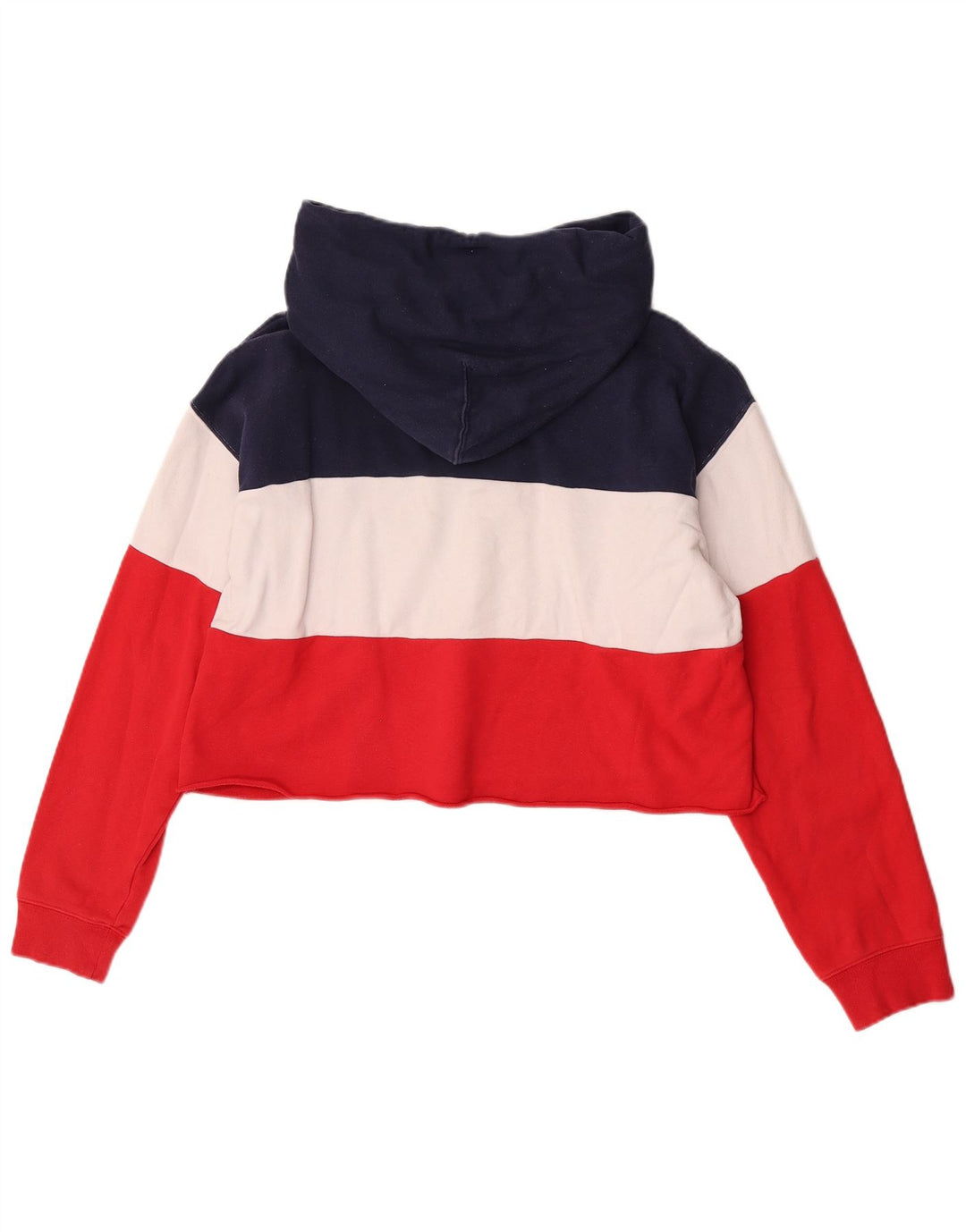 Levi's Pull à Capuche Oversize Crop Femme UK 14 Moyen Multicolore
