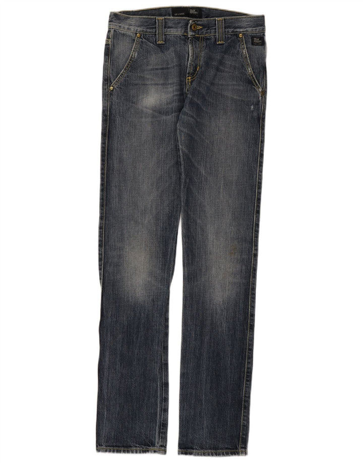 Roy Rogers Jean droit vieilli pour homme W30 L35 en coton bleu