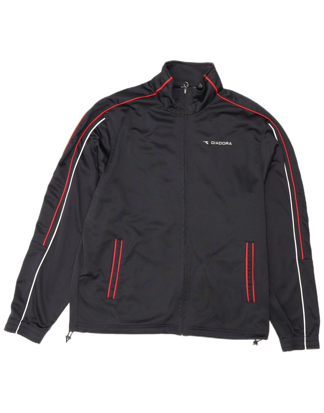 Diadora Veste de survêtement pour homme UK 40 Medium Noir Polyester