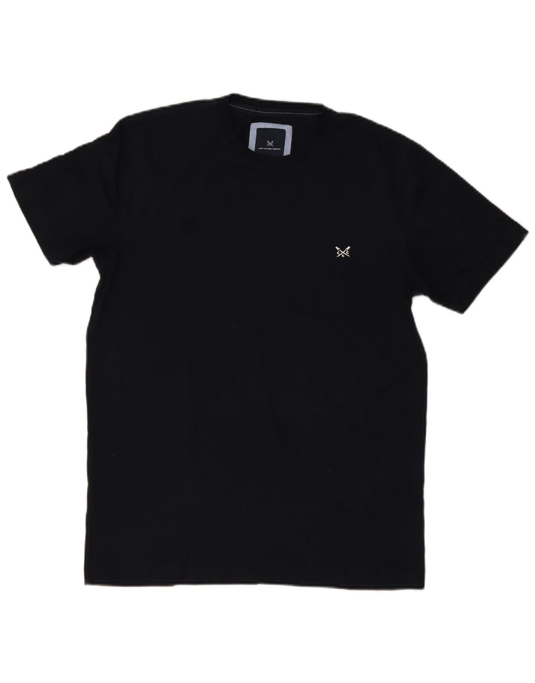 Crew Clothing T-Shirt Homme Bleu Marine Moyen Coton