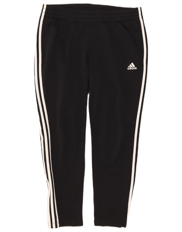 Adidas Pantalon de survêtement pour femme UK 16/18 Large Noir Polyester