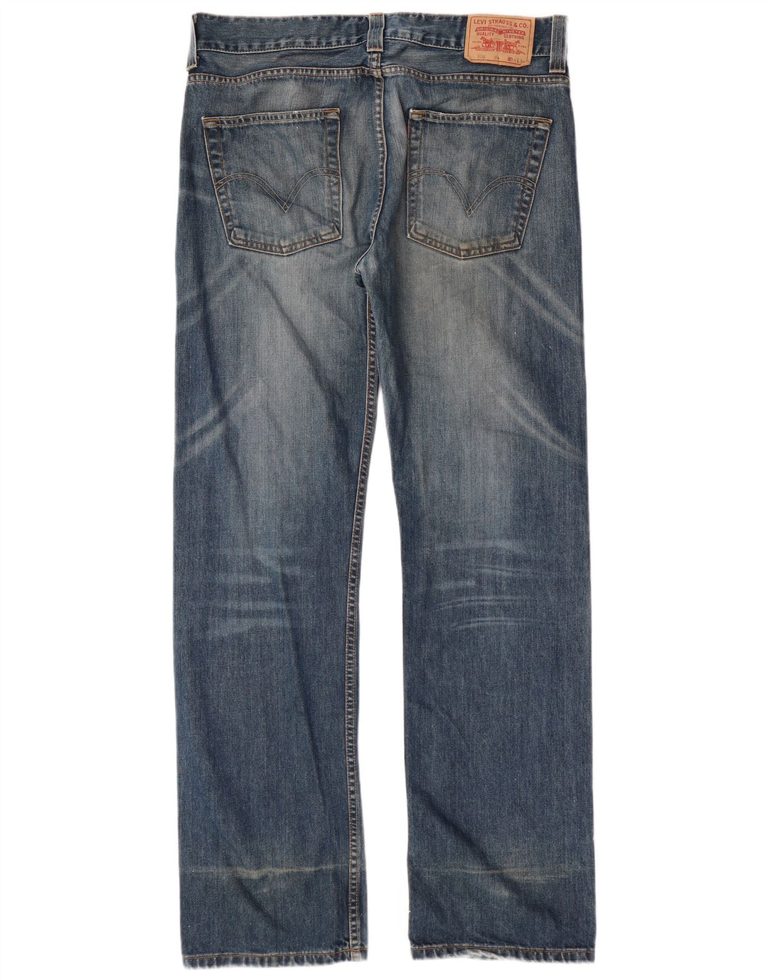 LEVI'S Jean Droit 506 Homme W36 L34 Bleu Coton