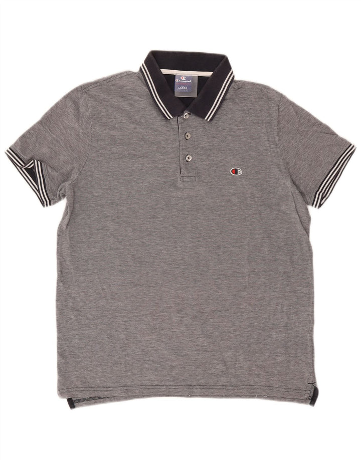 Champion Polo Homme Grand Gris