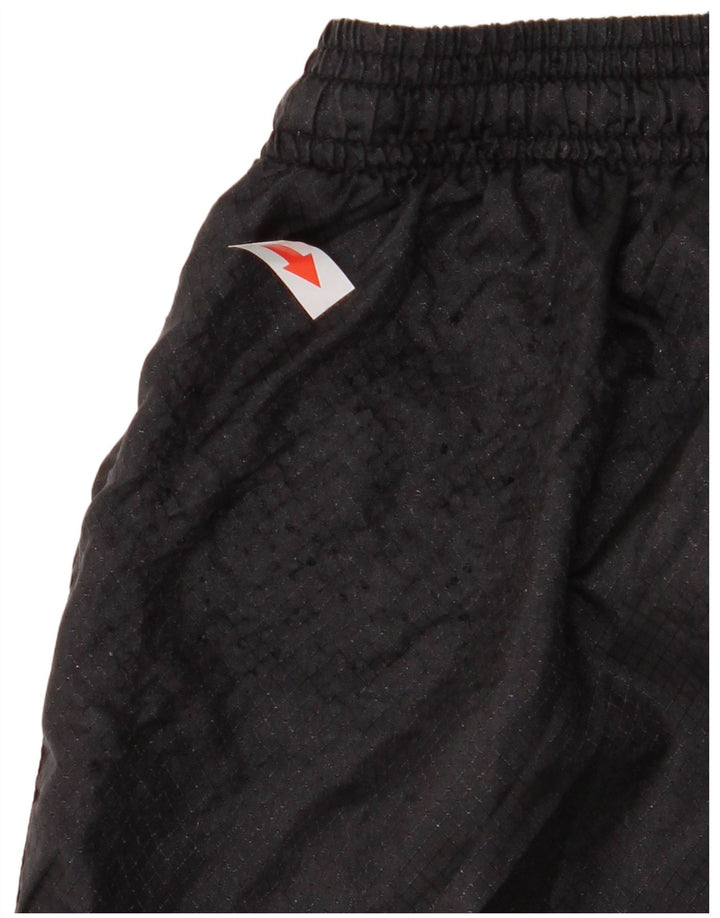 UMBRO Short de sport pour femme UK 12 Medium Noir Argyle/Diamond Nylon