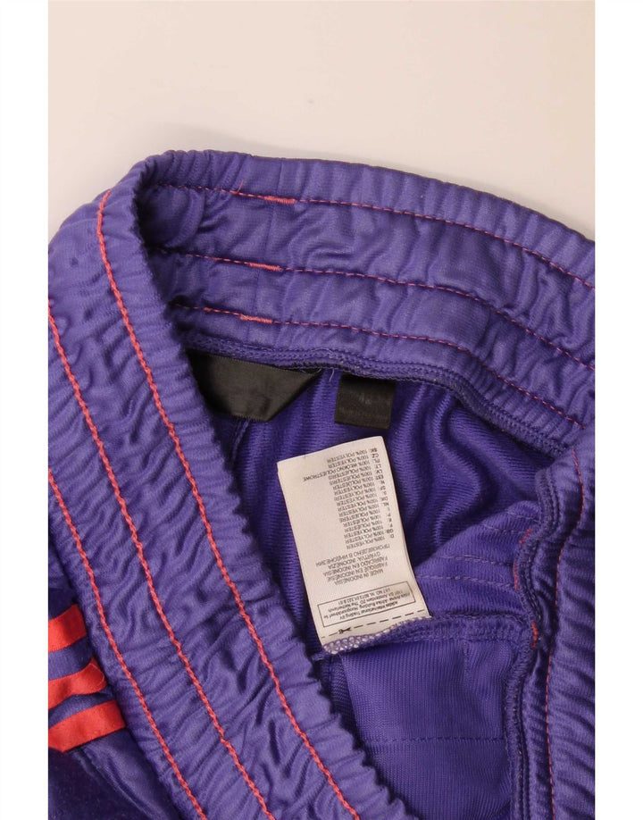 Adidas Pantalon de survêtement pour femme UK 14 Violet moyen Polyester