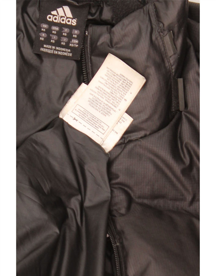 Adidas Veste matelassée Clima Proof pour homme UK 34 XS Noir Polyester