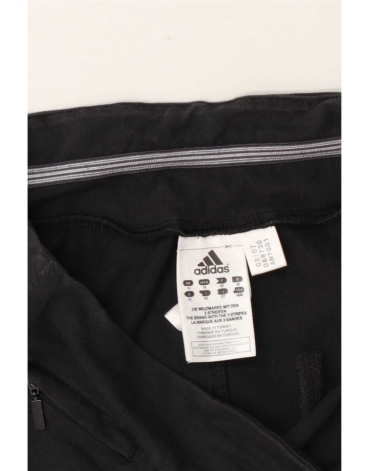 Adidas Short de sport pour femme UK 14 en coton noir moyen