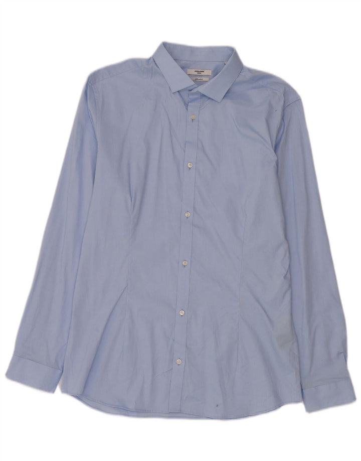 Jack & Jones Chemise Homme XL Bleu Coton