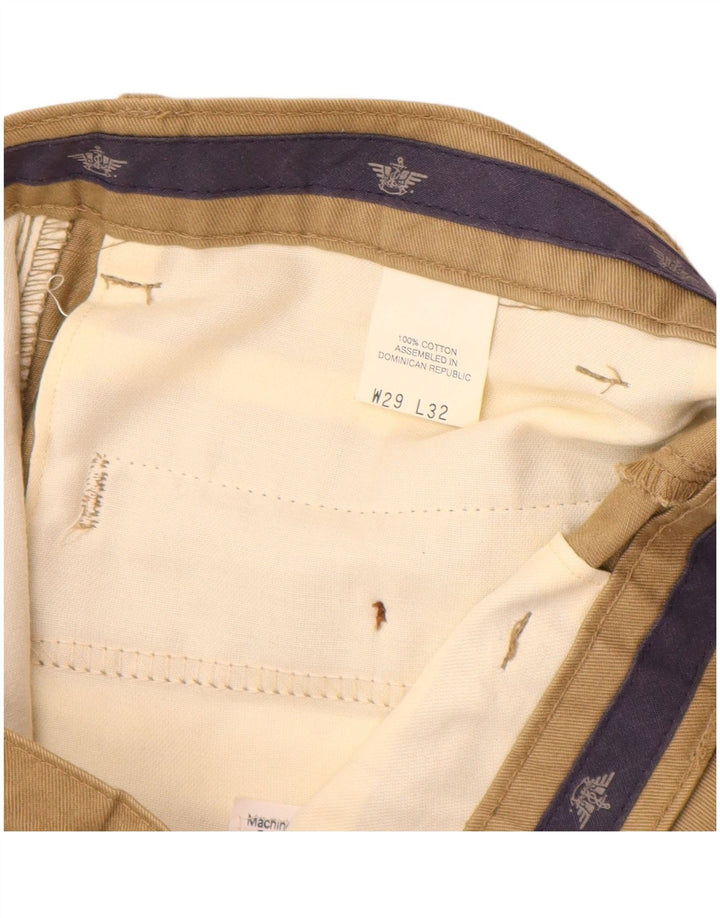 DOCKERS Pantalon Chino Pegged Homme W29 L32 Coton Beige