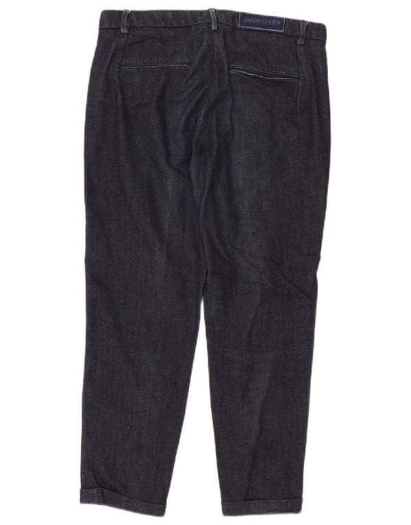 Jacob Cohen Jean Chino Slim Femme W31 L27 Bleu Marine Coton