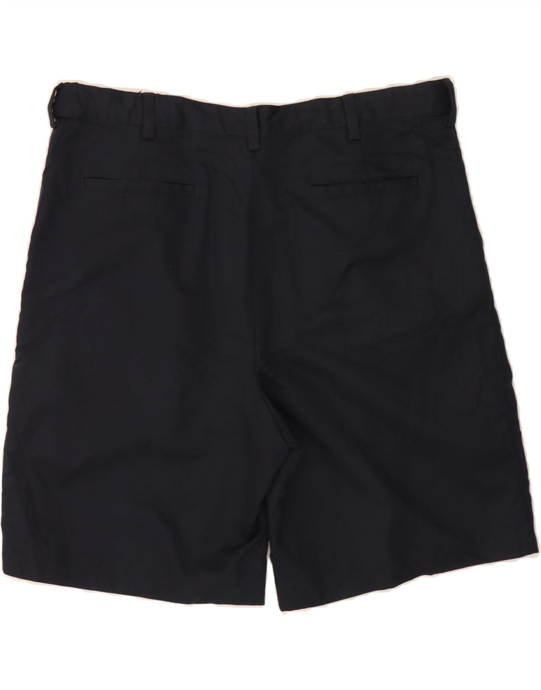 IZOD Mens Chino Shorts W38 XL Navy Blue Polyester Vintage Izod and Second-Hand Izod from Messina Hembry 