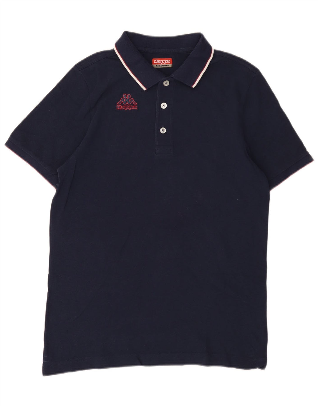Kappa Polo Homme Bleu Marine Moyen