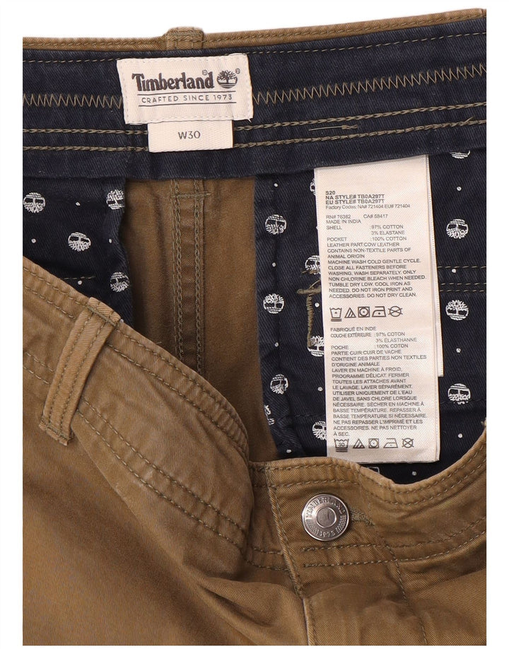 Timberland Short Cargo Homme W30 Coton Beige Moyen