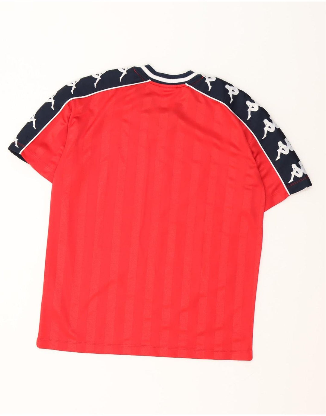 KAPPA T-Shirt Graphique Homme Petit Rouge Colourblock