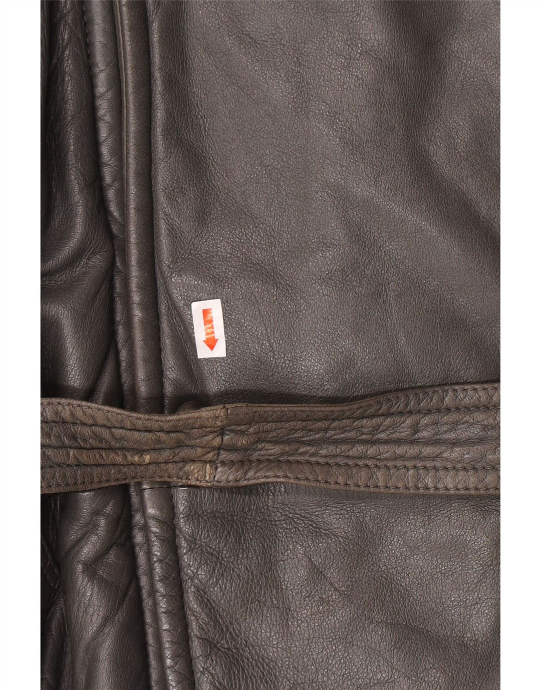 DRESSCO Manteau en cuir pour homme IT 54 2XL Cuir gris