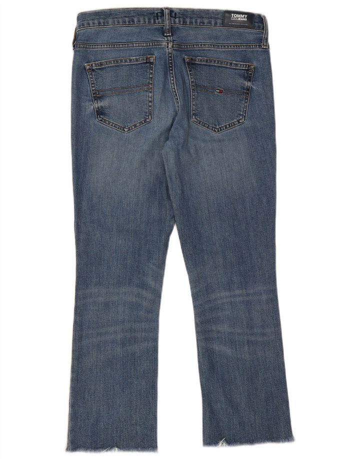 Tommy Hilfiger Jean Bootcut Taille Mi-Haute Femme W29 L25 Bleu Coton