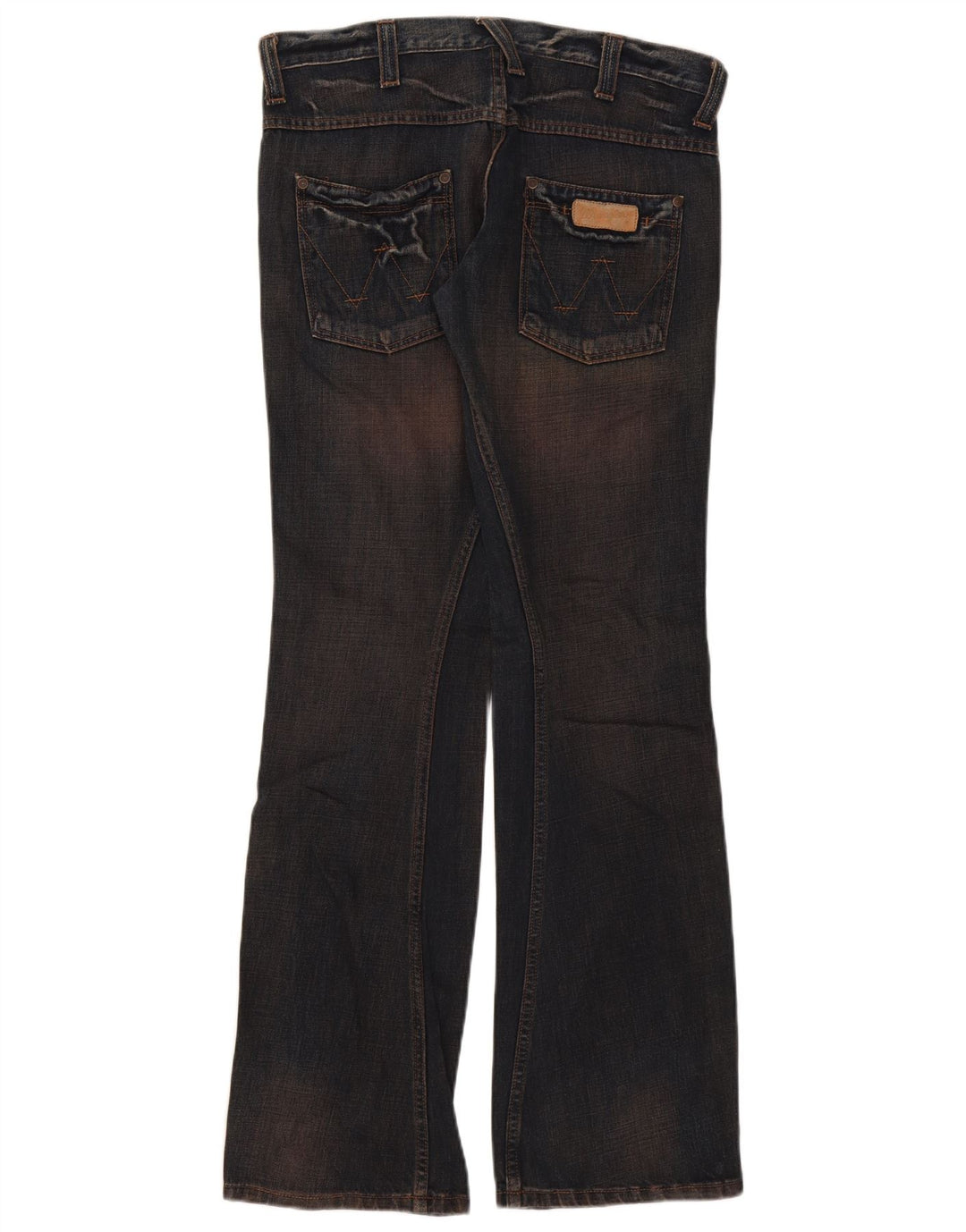 Wrangler Jean Bootcut Sharkey Homme W32 L34 Bleu Marine Coton