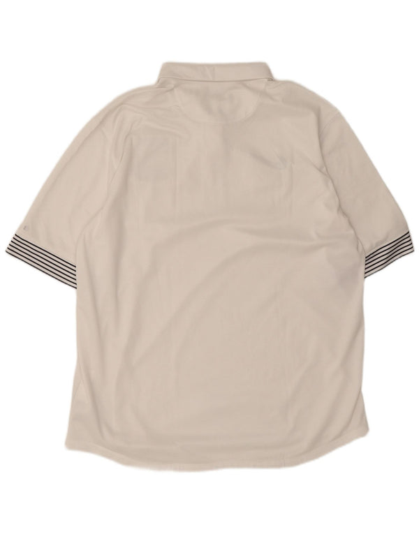 Nike Polo graphique France National Rugby XL pour homme rayé blanc