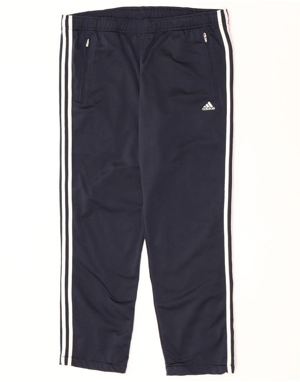 Adidas Pantalon de survêtement pour homme UK 46/48 XL Bleu marine Polyester