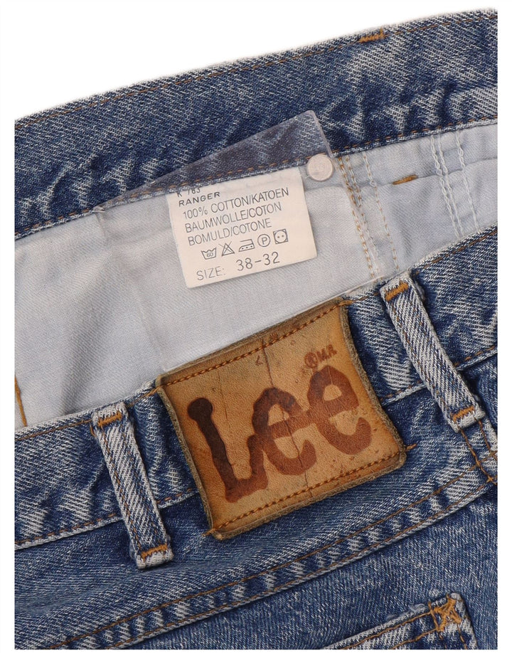 Lee Jean Droit Ranger Homme W38 L32 Bleu Coton