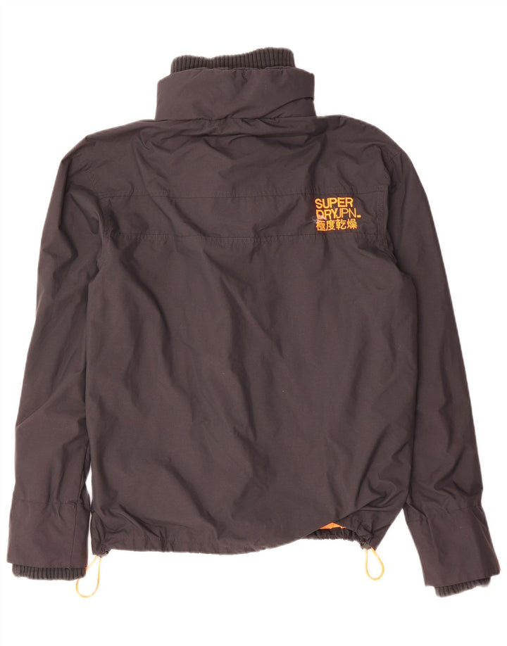 Superdry Veste coupe-vent The Windcheater pour homme UK 40 Large Gris Polyester