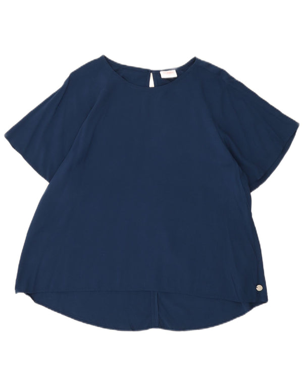 Sun68 Chemisier pour femme UK 44 Bleu marine moyen Viscose