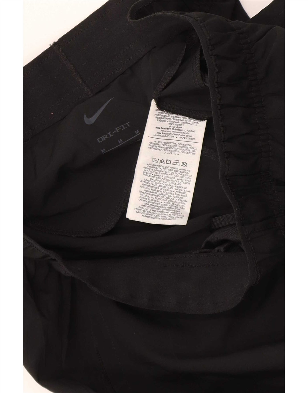 Nike Short de sport Dri Fit pour homme en polyester noir moyen