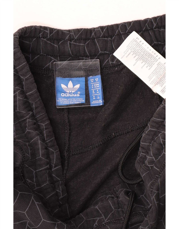 Adidas Pantalon de survêtement pour homme en coton géométrique gris moyen