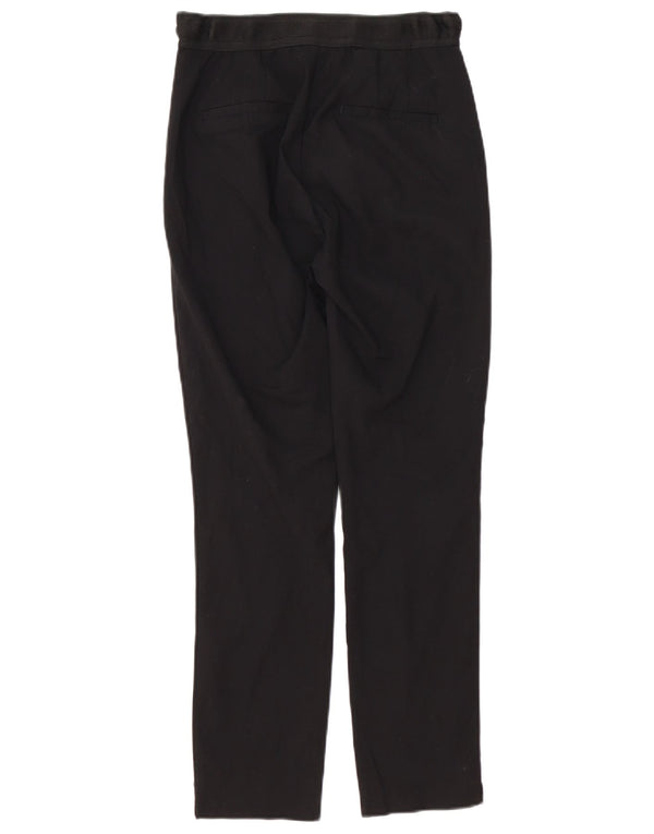 Pantalon Chino Slim Femme Zara Petit W26 L27 Noir