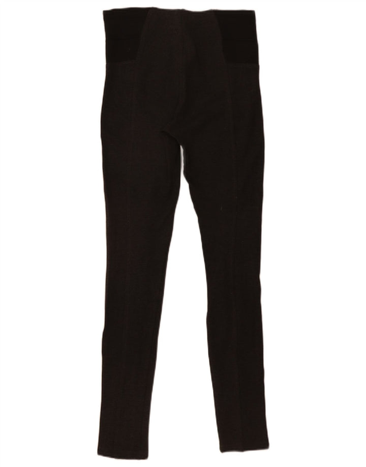 Zara Leggings Femme UK 4 XS Gris Colorblock