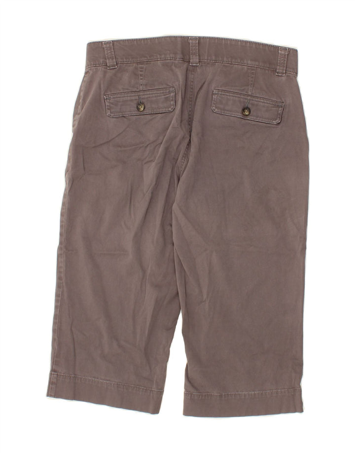 DOCKERS Womens Straight Capri Trousers US 8 Medium W32 L18 Grey Cotton Vintage Dockers and Second-Hand Dockers from Messina Hembry 