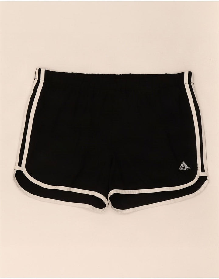 Adidas Climalite Sport Short UK 14 Medium Noir Polyester
