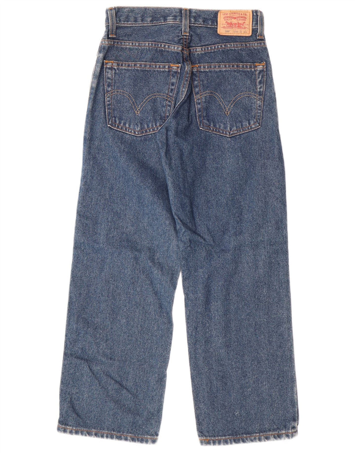 LEVI'S Jean droit coupe ample 569 garçon 11-12 ans W26 L26 bleu coton