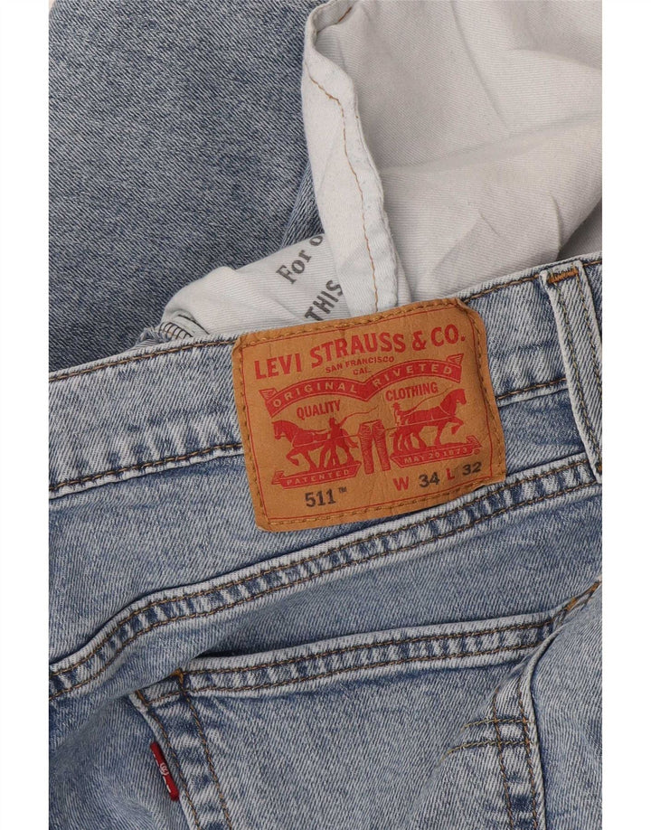 Levi's Jean Slim 511 Homme Bleu W34 L32