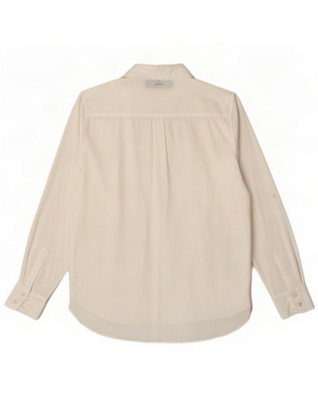 Zara Chemise Femme UK 10 Small Blanc